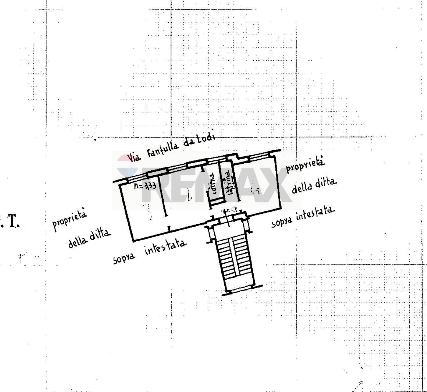 Pianta 2D - Trilocale Via Prenestina
 
94, Roma - planimetria 1