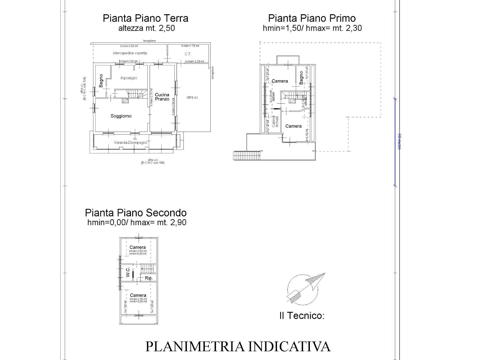 Foto 46 - Villa Strada della Vetta, Pecetto Torinese - floor plans 1