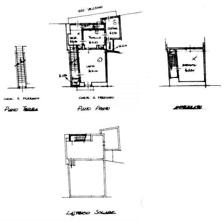 Foto 37 - Independent house Via Nicolò Ferrando
 
7, Galatina - floor plans 1