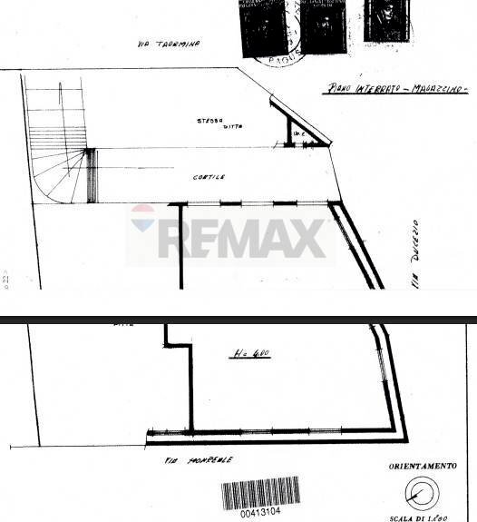 Pianta 2D - Laboratory via Taormina, Ragusa - floor plans 1