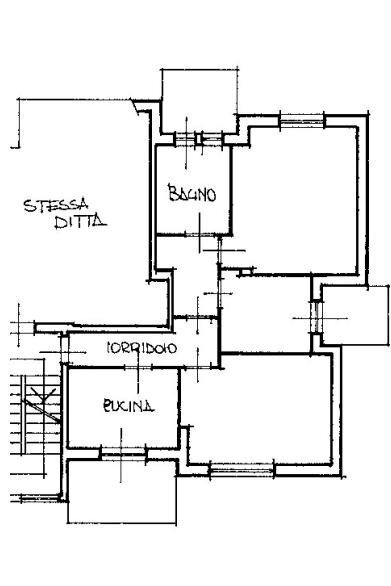 Four-room apartment via Roma, 90, Pianfei - floor plans 1