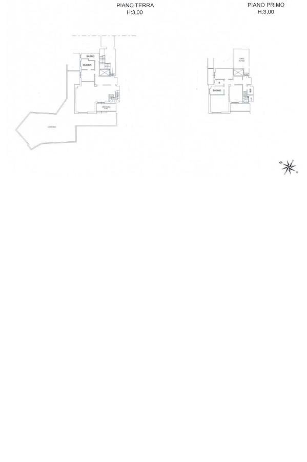 Appartamento via di Serretto, Genova (zona Quarto) - planimetria 1