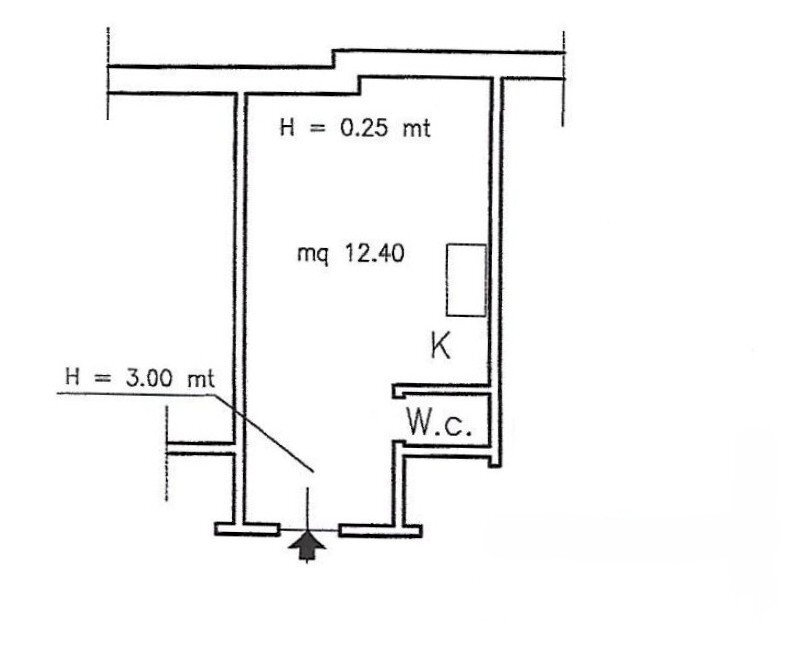 Attico via delle Rocche, 6, Santa Margherita Ligure - planimetria 1