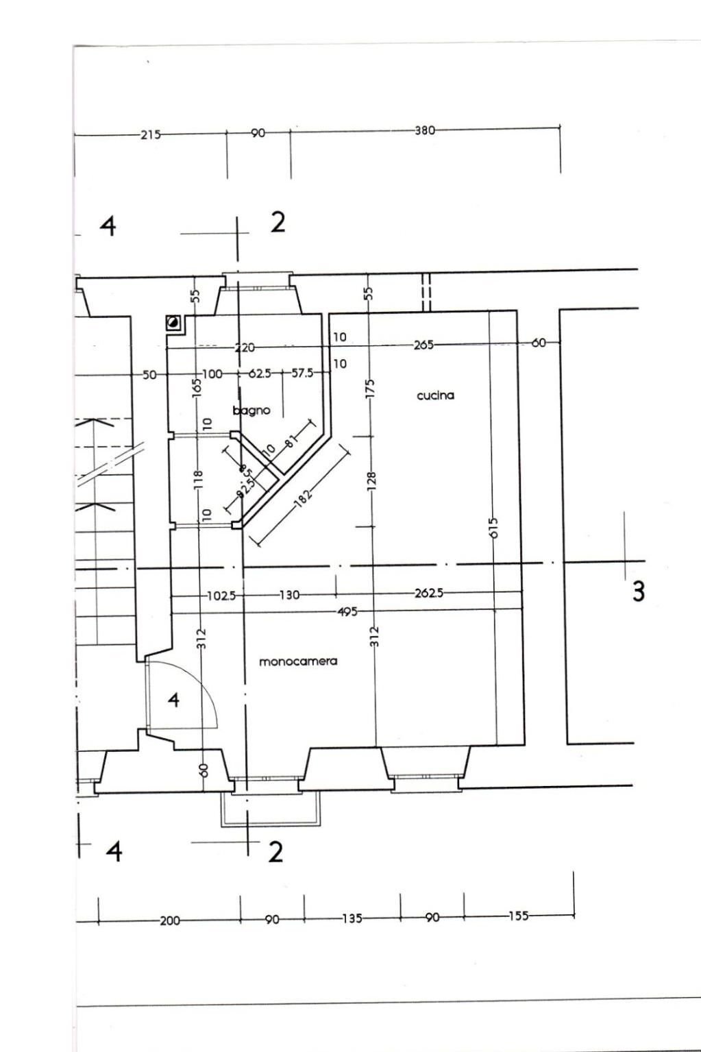 One-room apartment strada Risagliardo, 109, Pinerolo - floor plans 1