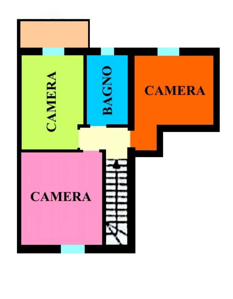 508p1 - Semi-detached Villa via Mons. Gatti, Boffalora d'Adda - floor plans 1