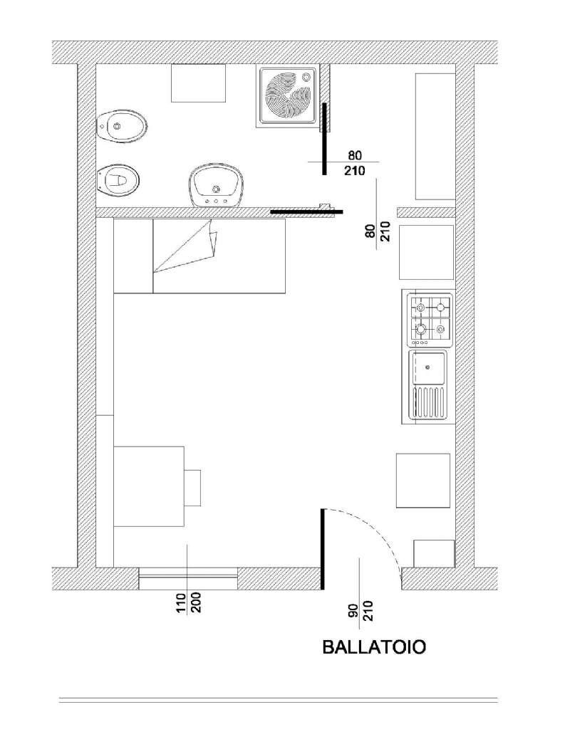 mappa_torricelli - Appartamento via Torricelli, 10, Milano - planimetria 1