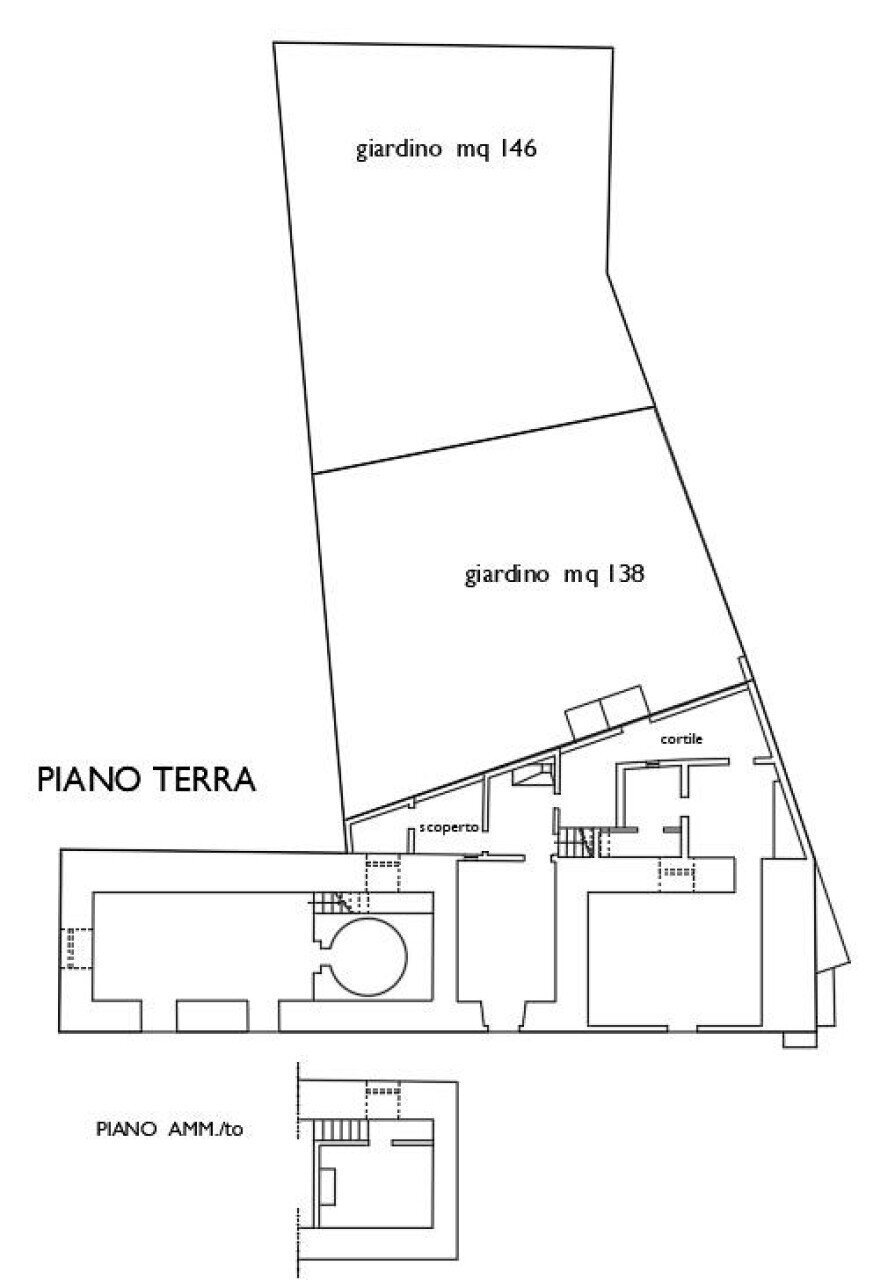 Other via Roma, 70, Cursi - floor plans 1