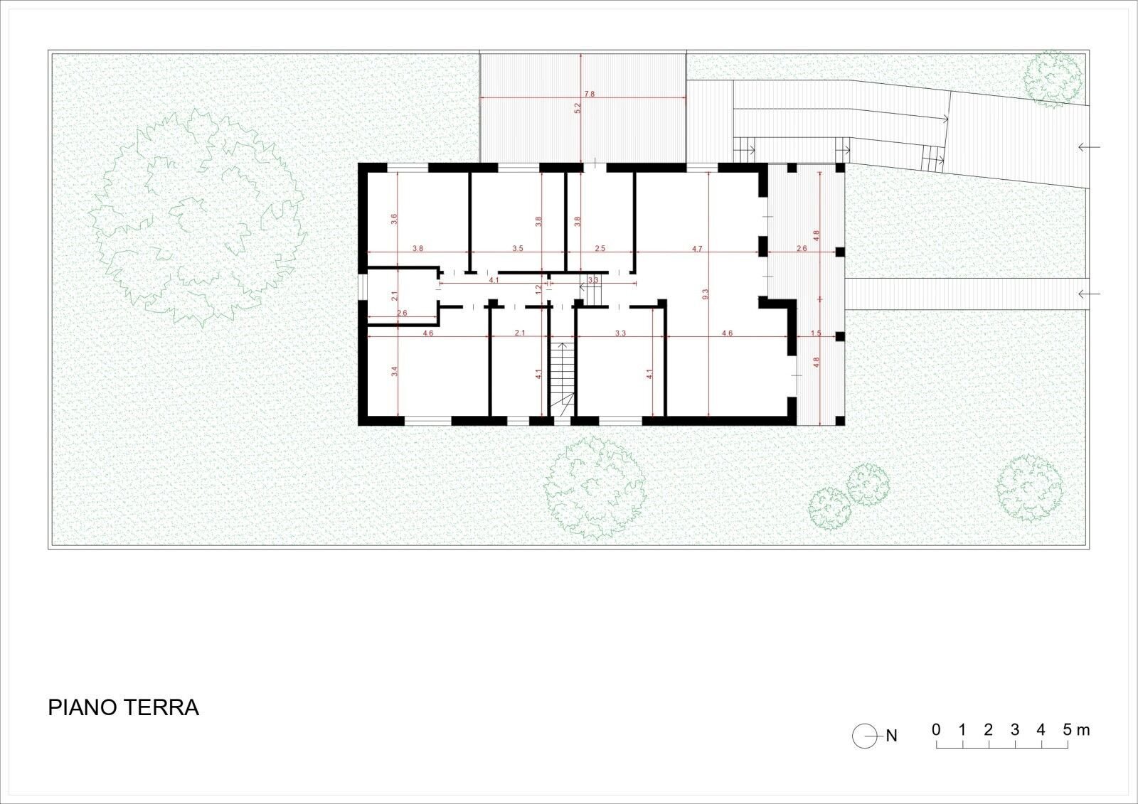 Villa via P. Nenni, 15, Motta Visconti - floor plans 1