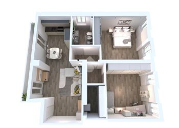 Three-room apartment Via Giacomo Matteotti, Rescaldina - photo 21