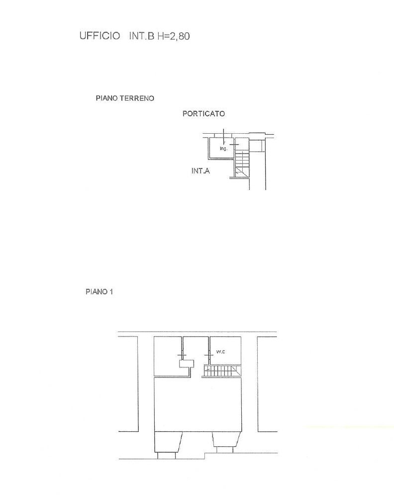 Office piazza dei Santi Apostoli, 80, Roma (neighborhood Centro Storico) - floor plans 1