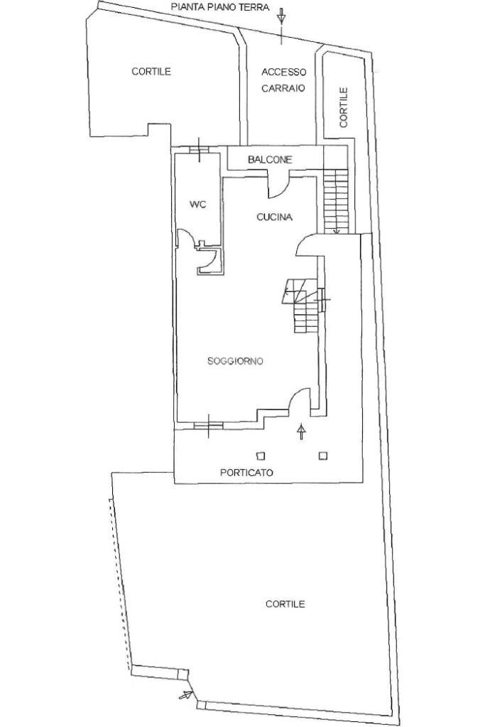 Villa Piazza goito, Cercenasco - floor plans 1