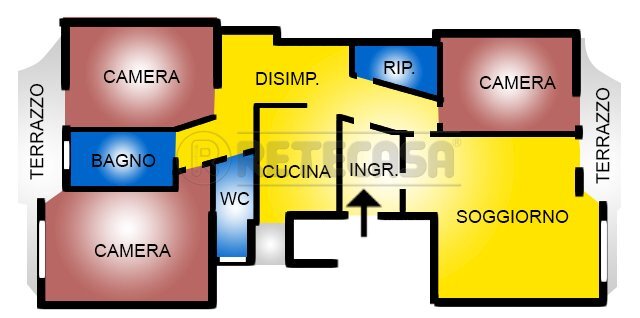 1294-V.jpg - Quadrilocale Pescara - planimetria 1