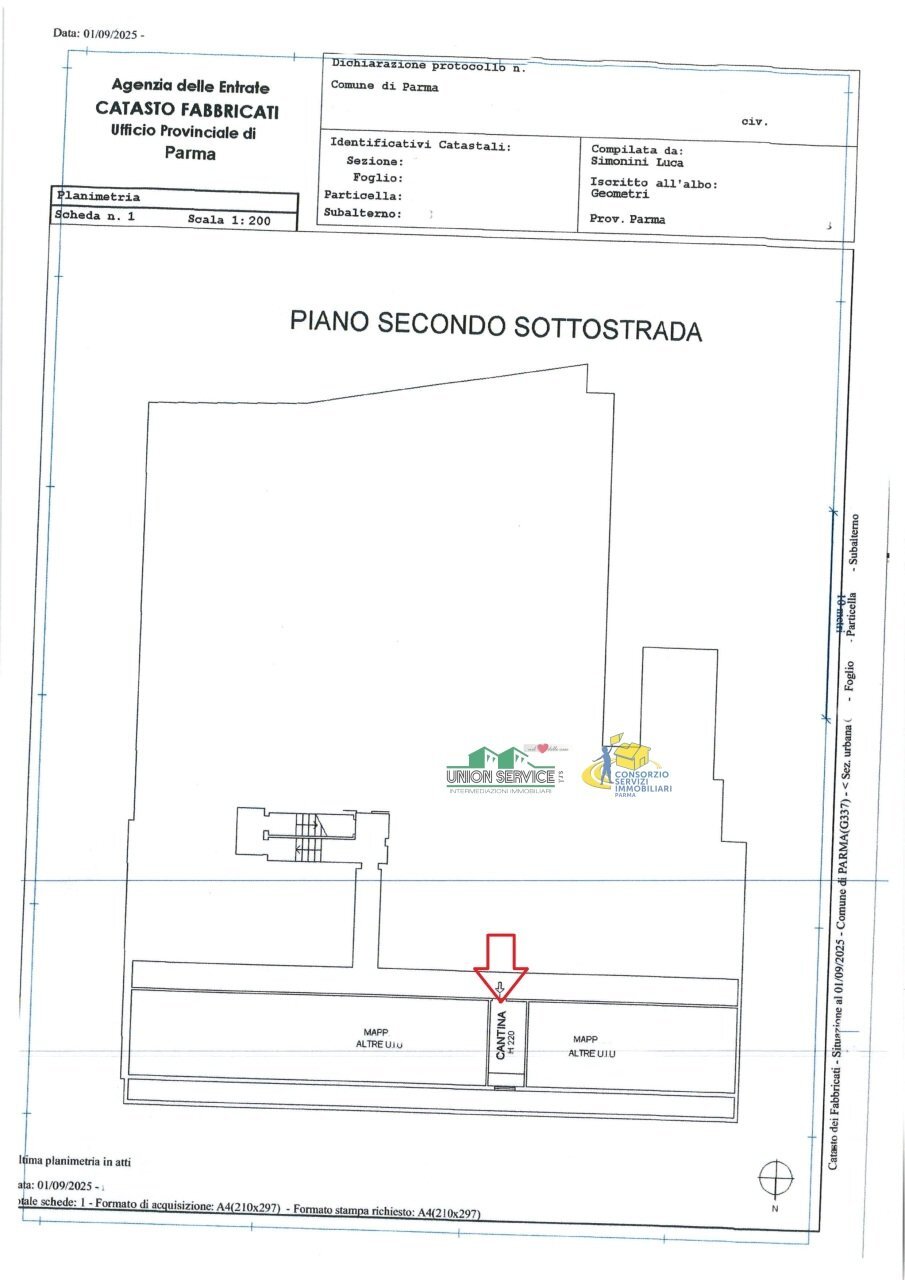 20250917111420_00001.jpg - Appartamento Strada Giuseppe Mazzini, Parma - planimetria 1