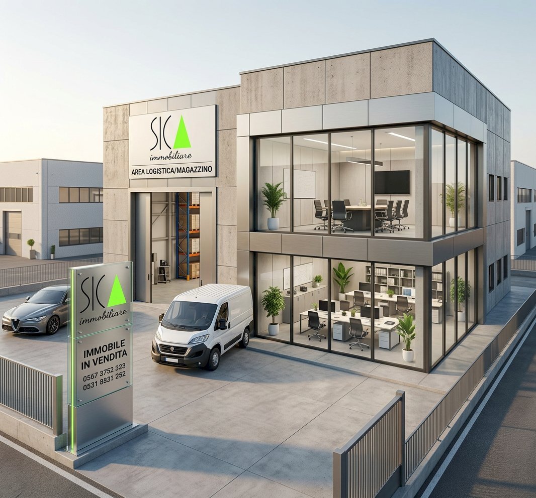 Nano Banana 2 Photorealistic industrial warehouse - Capannone Carrara - foto 1