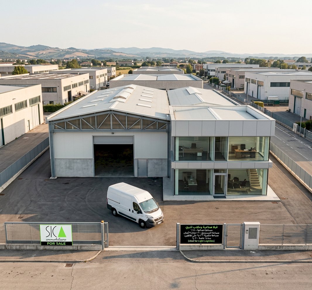 Nano Banana 2 Photorealistic industrial warehouse - Capannone Carrara - foto 2