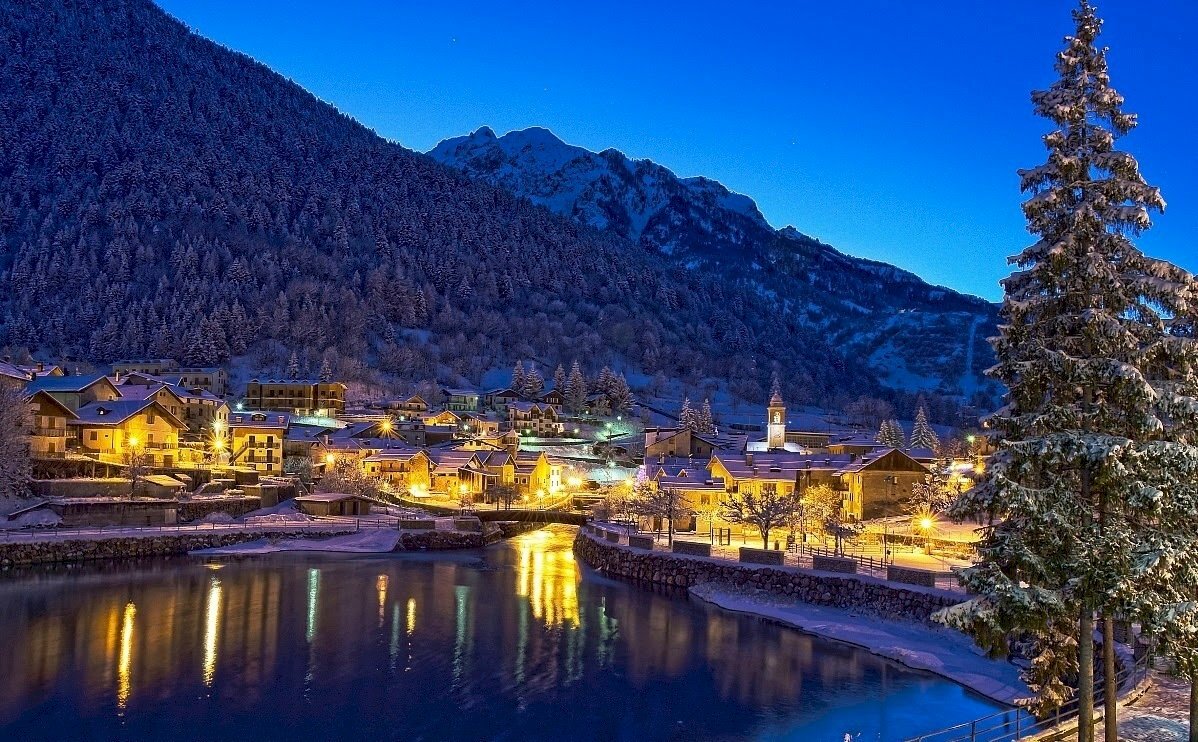 Lago Pietraporzio di notte.jpg - Casa indipendente Via Saretto 6, Pietraporzio - foto 2