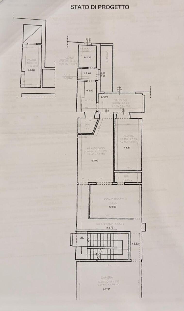 Planimetria.jpeg - Four-room apartment Via Palestro, Firenze - floor plans 1