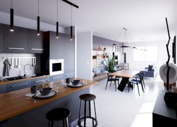 9_Cucina_P1_INT.4.jpg - Four-room apartment Via della Rimessa, Mentana - photo 9