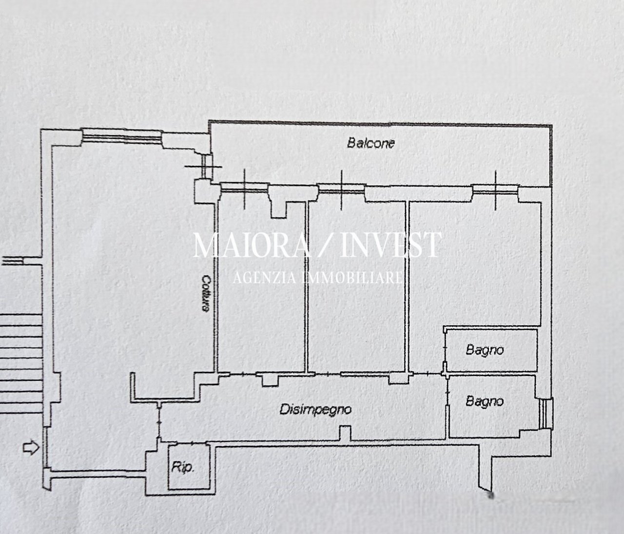Appartamento in affitto MaioraInvest30.jpg - Four-room apartment San Benedetto del Tronto - floor plans 1