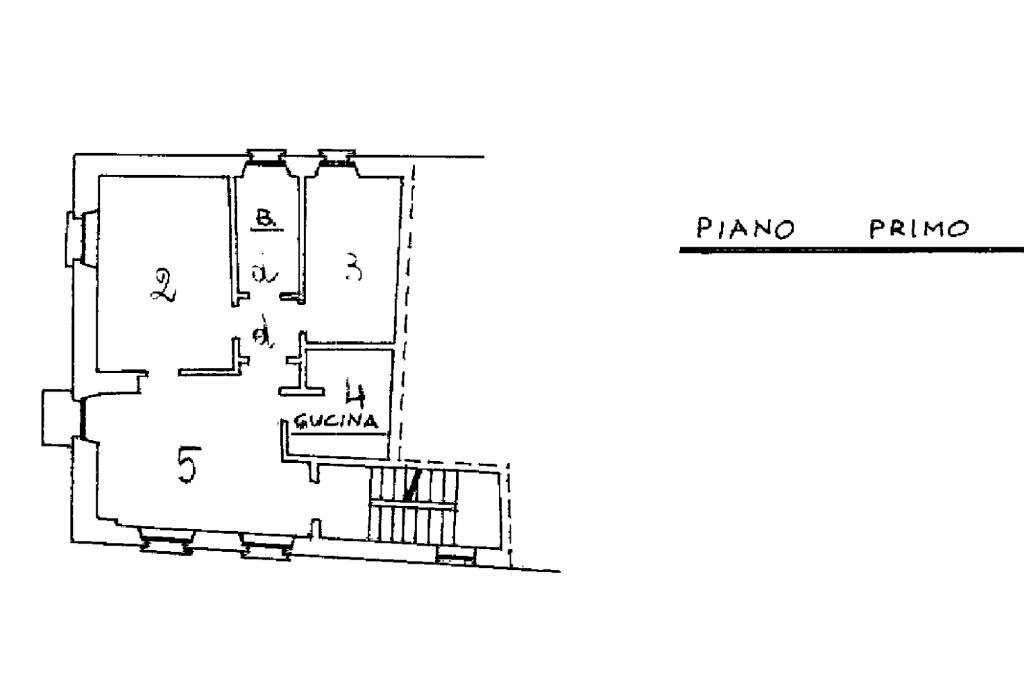 Quadrilocale Via grangia marin, Giaveno - planimetria 1