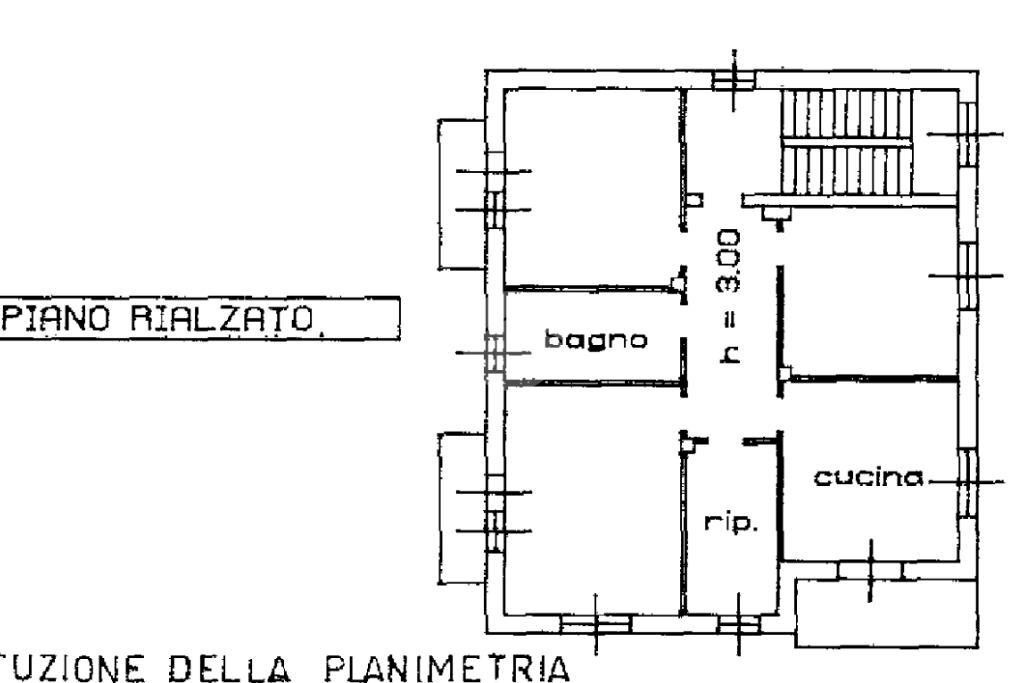 Quadrilocale Via piave, Giaveno - planimetria 1