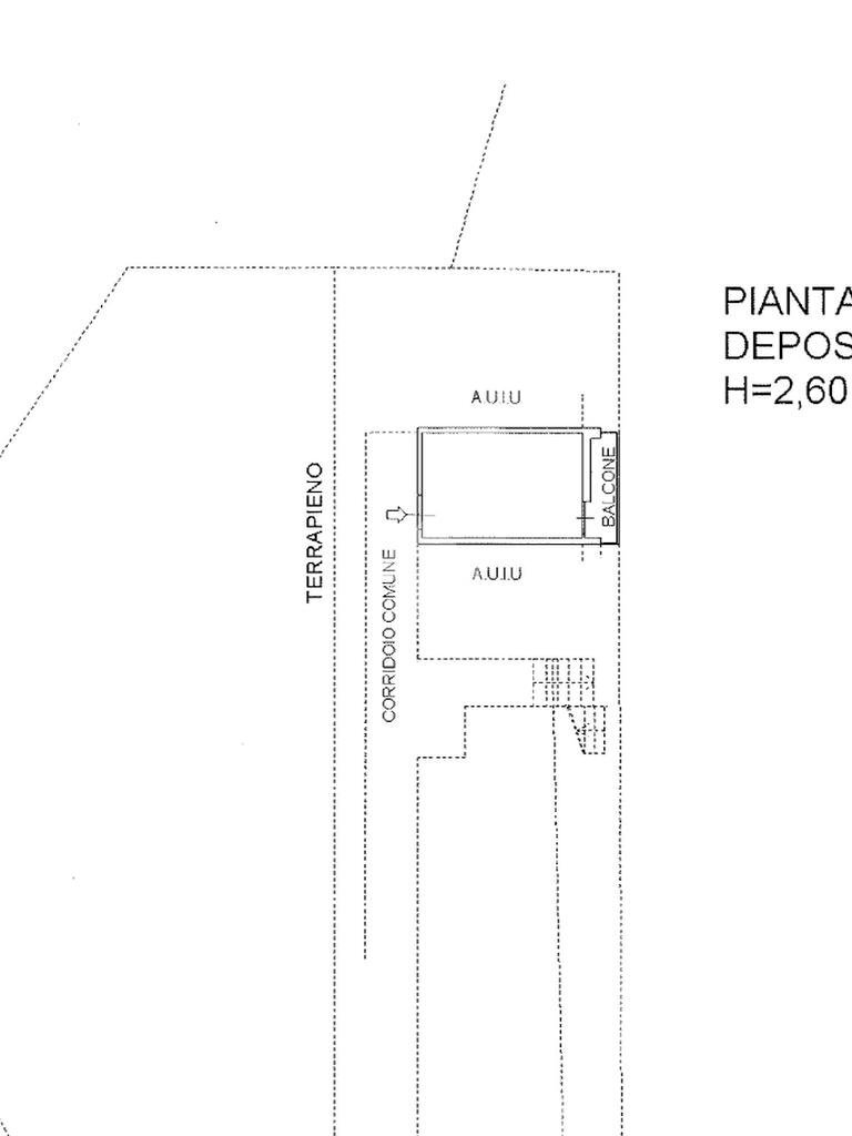 Monolocale Corso Guglielmo Marconi, Sanremo - planimetria 1