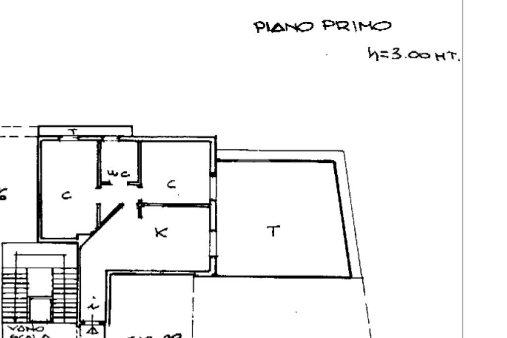 Three-room apartment Via Vignasse, San Lorenzo al Mare - floor plans 1
