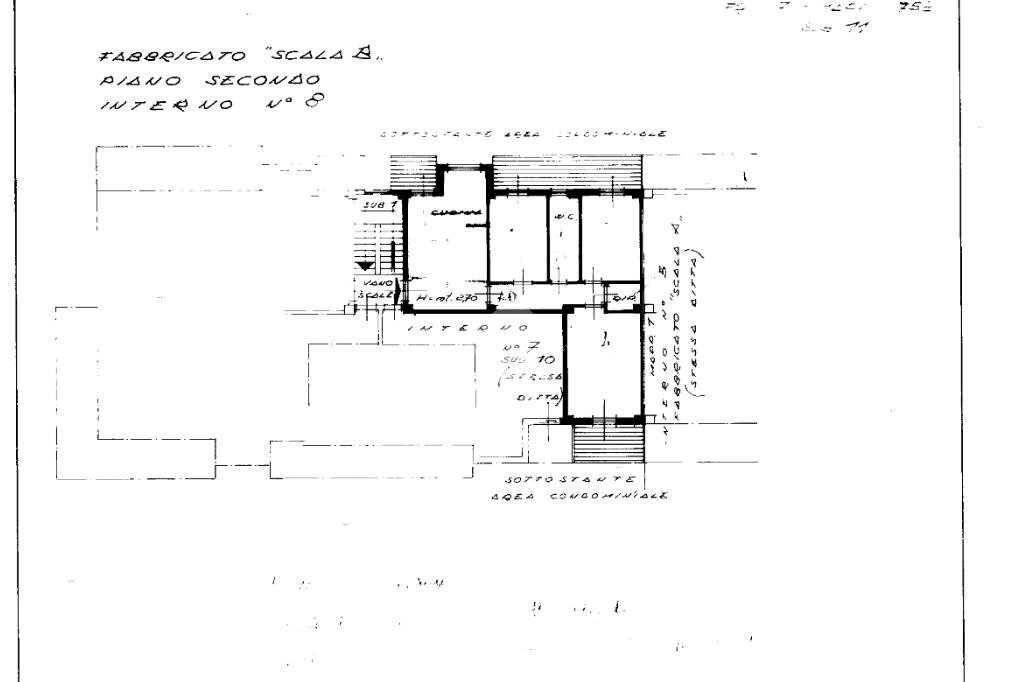 Quadrilocale Via dei Molini, Sarzana - planimetria 1