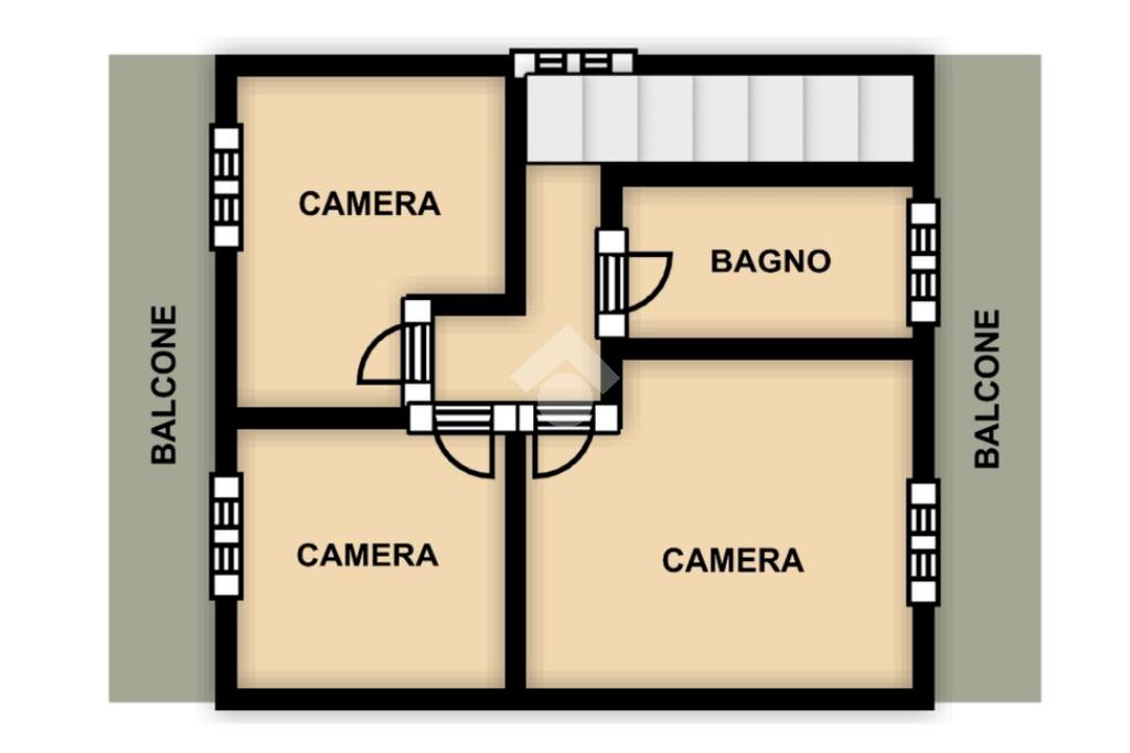 Villa a Schiera Via Coreallo, Spotorno - planimetria 1