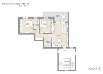 Three-room apartment Via Canale, Casalgrande - photo 14