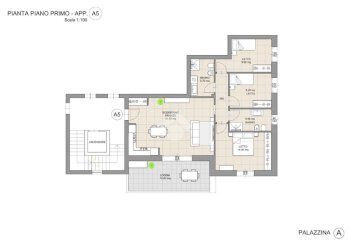 Four-room apartment Via Canale, Casalgrande - photo 16