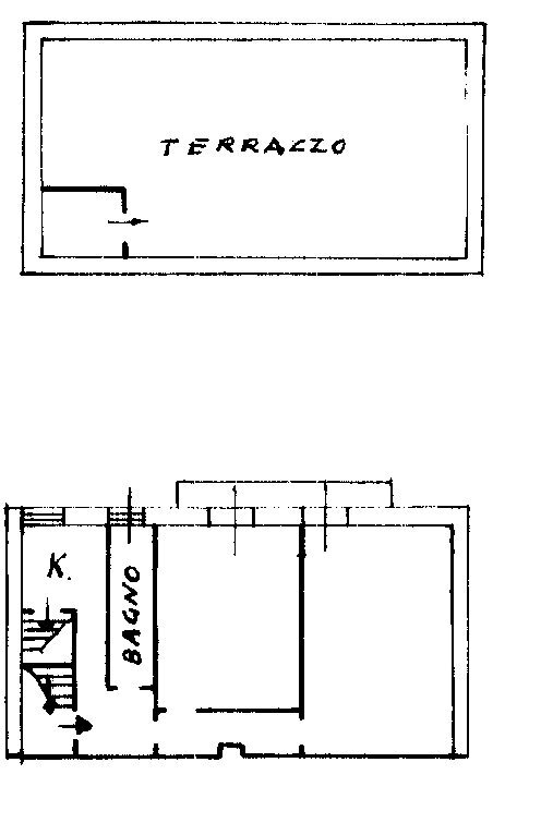 Trilocale via Anitra, 8, Foggia - planimetria 1