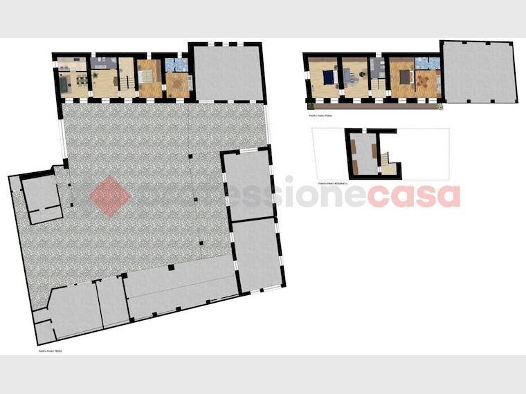 Farmhouse via broglia, 9, Pinerolo - floor plans 1