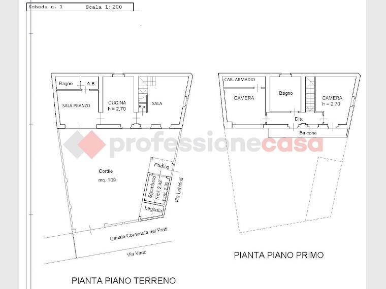 Rustic Vigone, TO, Vigone - floor plans 1