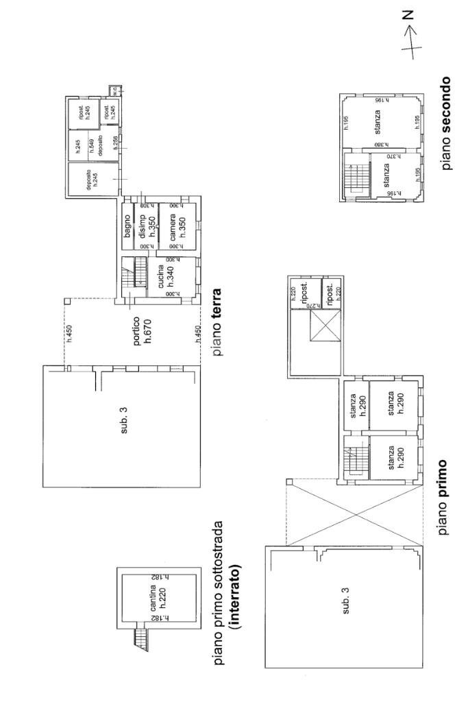 Casa indipendente Via per parma, Traversetolo - planimetria 1
