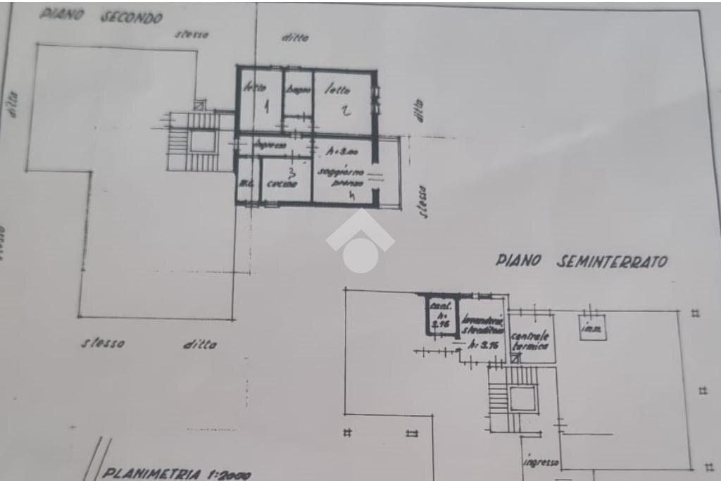 Quadrilocale Via Guglielmo Marconi, Fornovo di Taro - planimetria 1