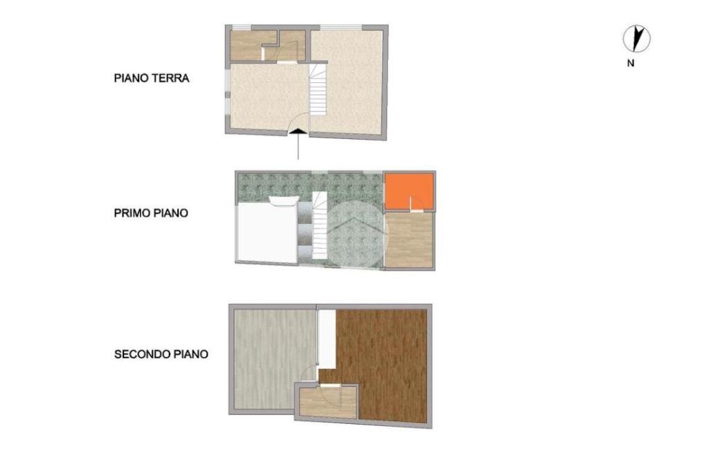 Quadrilocale Piazza Dergano, Milano (zona Dergano) - planimetria 1