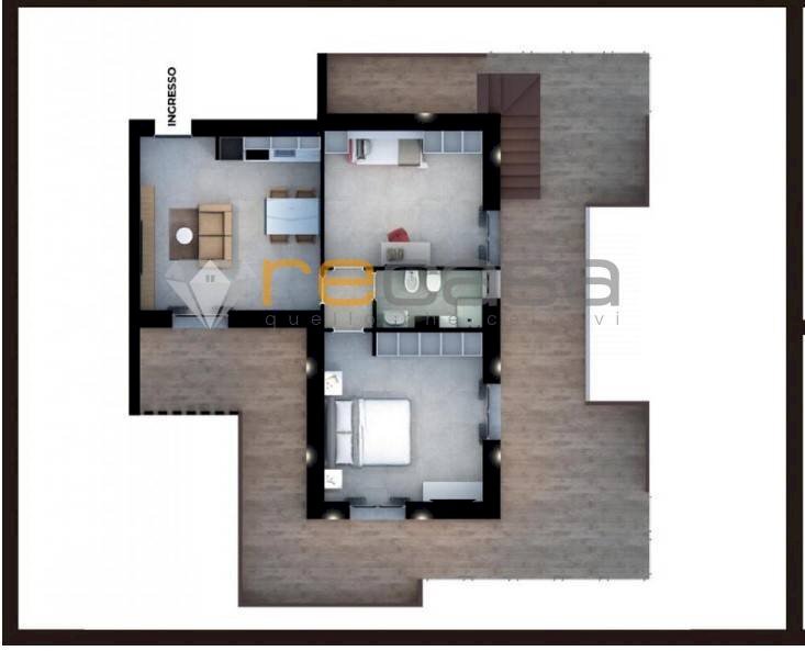 Foto 22 - Appartamento Via Monticelli, Salerno - planimetria 1