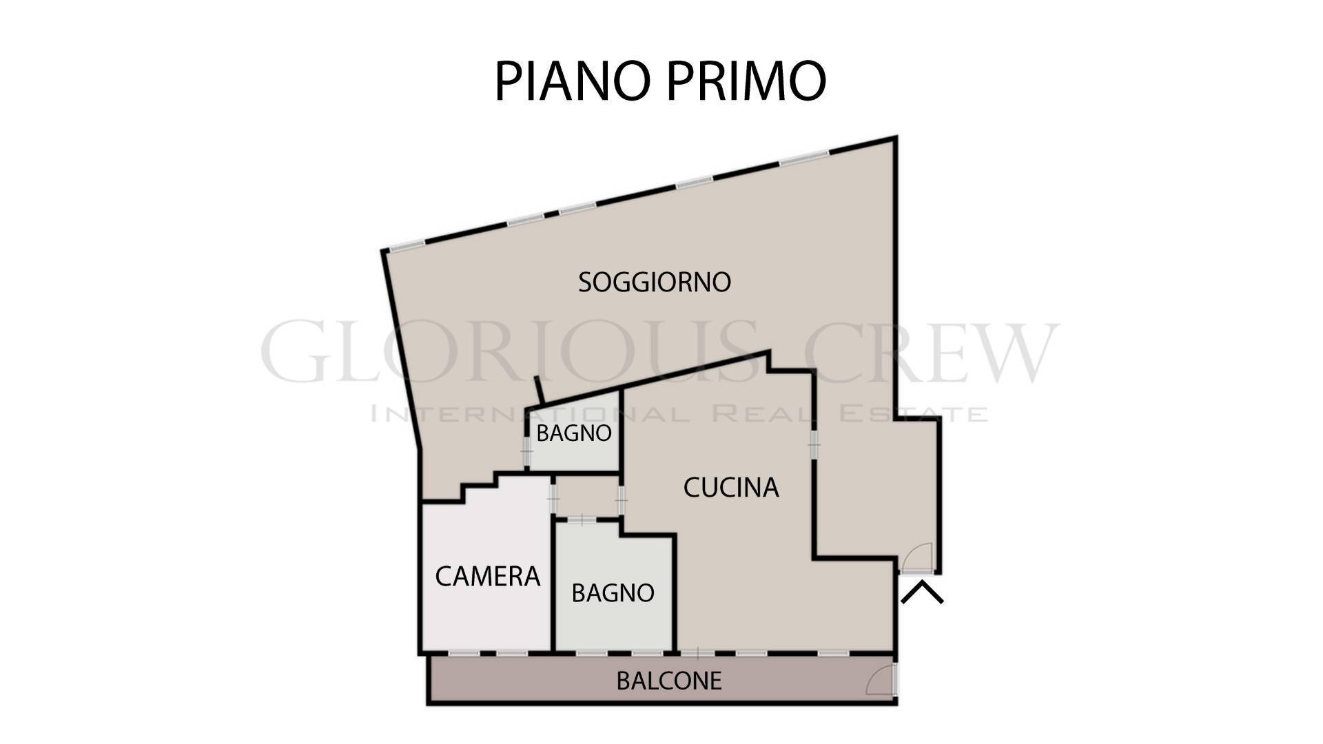 Foto 27 - Four-room apartment Piazza Sant'ambrogio, Milano - floor plans 1