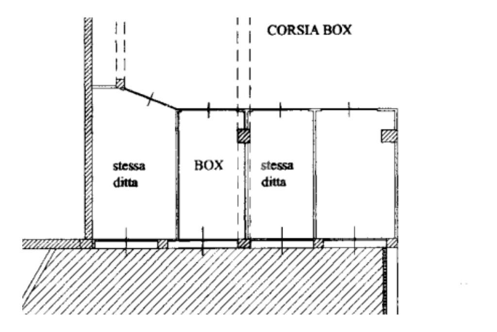 Box Via Nicomede Bianchi, Torino (zona Parella) - planimetria 1
