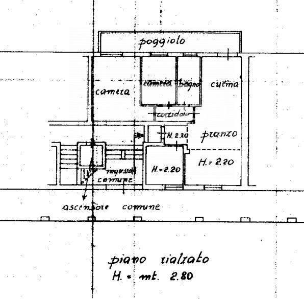 Foto 22 - Three-room apartment via ragazzi del 99'
 
1/B, Mogliano Veneto - floor plans 1