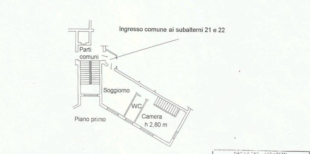 Foto 12 - Bilocale via Mocenigo, Venezia - planimetria 1