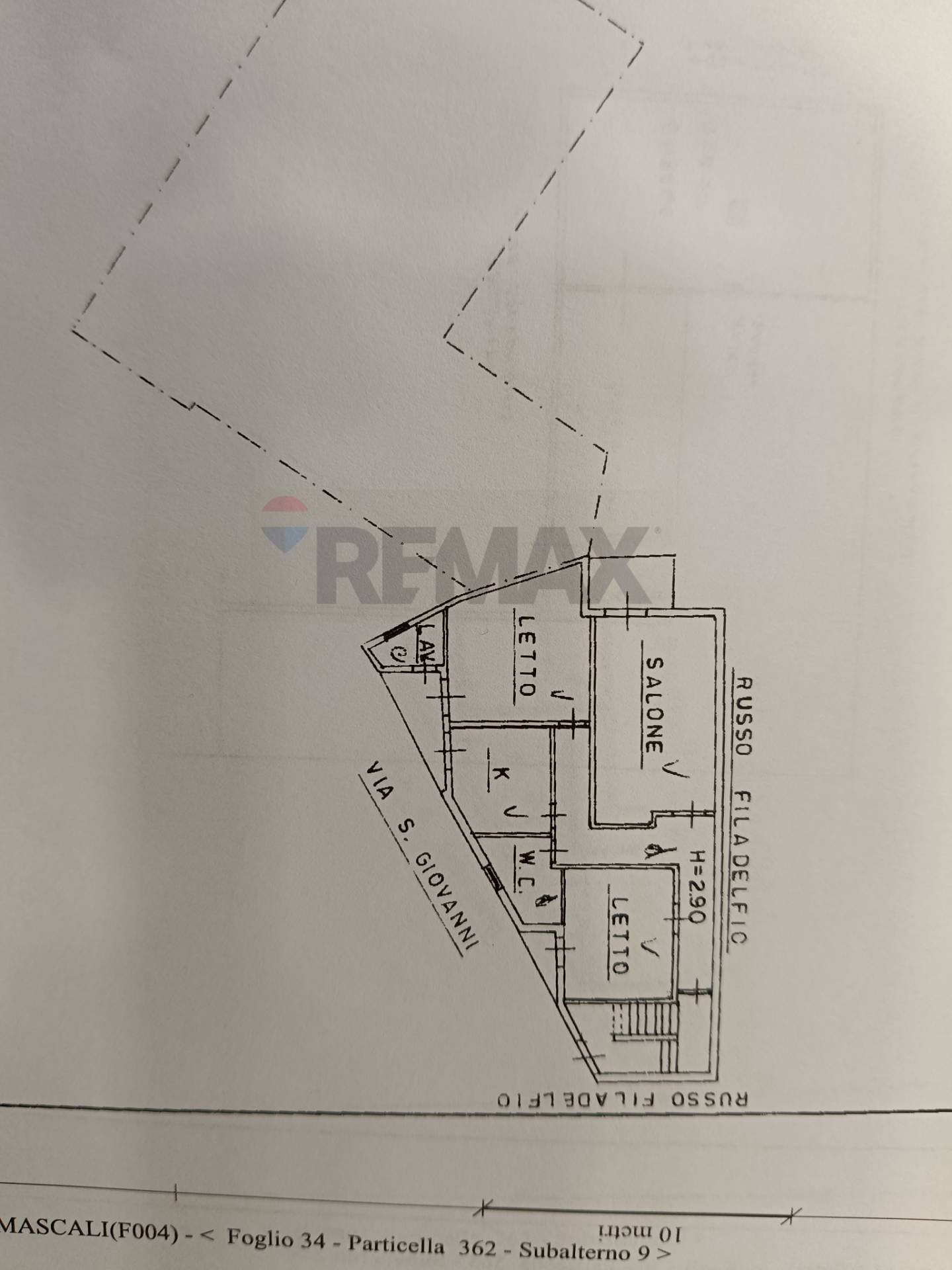 Pianta 2D - Four-room apartment Via San Giovanni
 
14, Mascali - floor plans 1