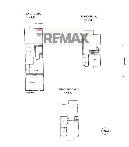 Pianta 2D - Villa a Schiera Via Santa Maria delle Fosse
 
9, Mascalucia - planimetria 1
