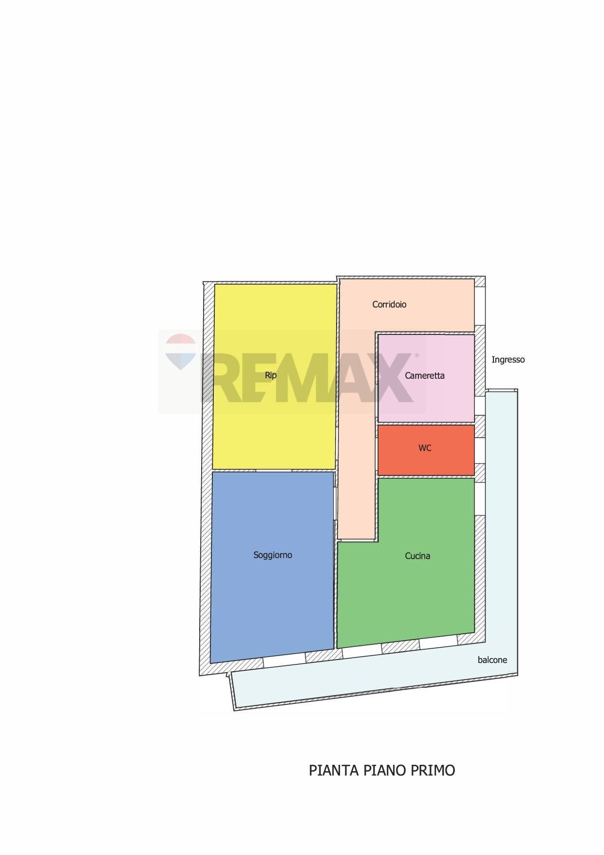 Pianta 2D - Appartamento Via Consolare Valeria
 
12, Giardini-Naxos - planimetria 1