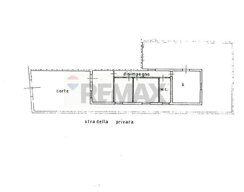 Pianta 2D - Appartamento Via Elsa Morante
 
142, Avola - planimetria 1