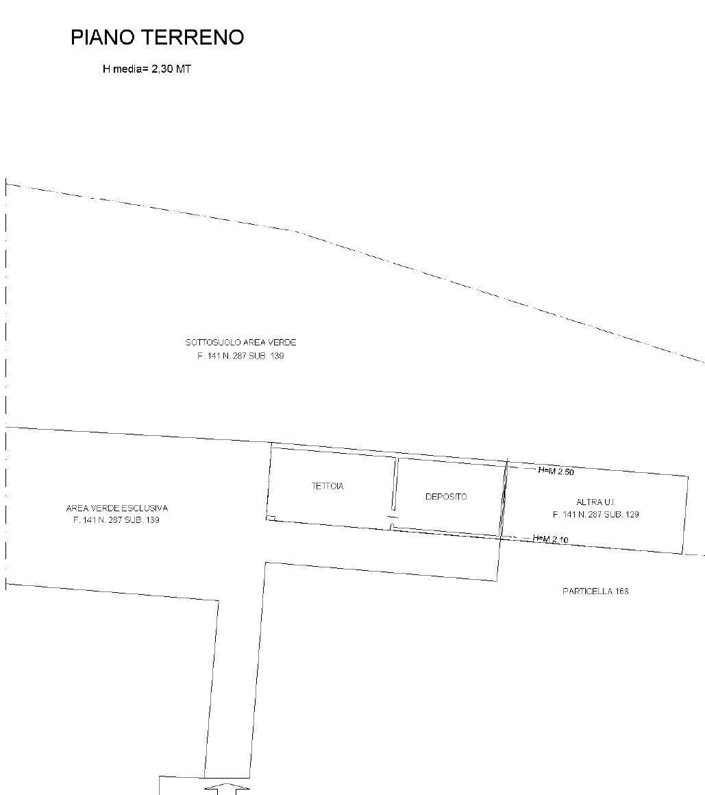 Foto 48 - Casa semi indipendente Via Lavazza
 
34 Bis, Torino - planimetria 1