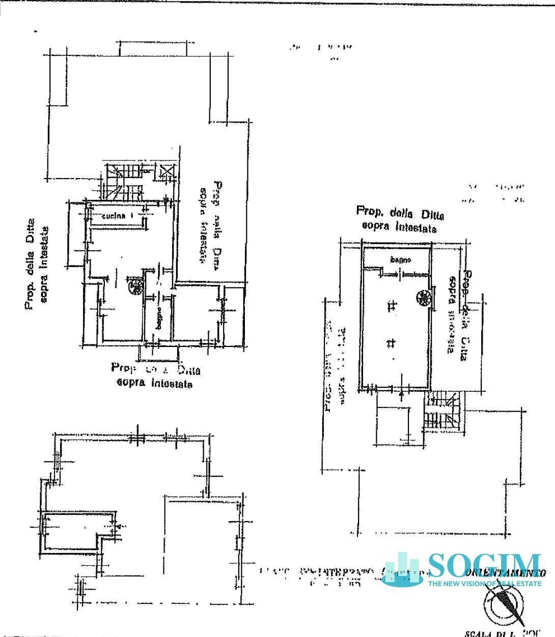 Foto 40 - Quadrilocale Burago di Molgora - planimetria 1