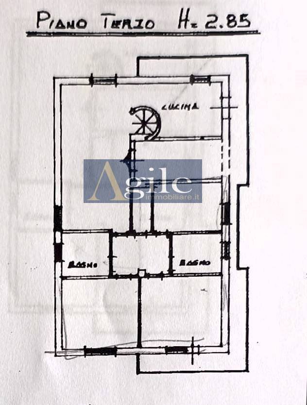 Foto 26 - Appartamento VIA DEI FOSSI, Castel di Lama - planimetria 1