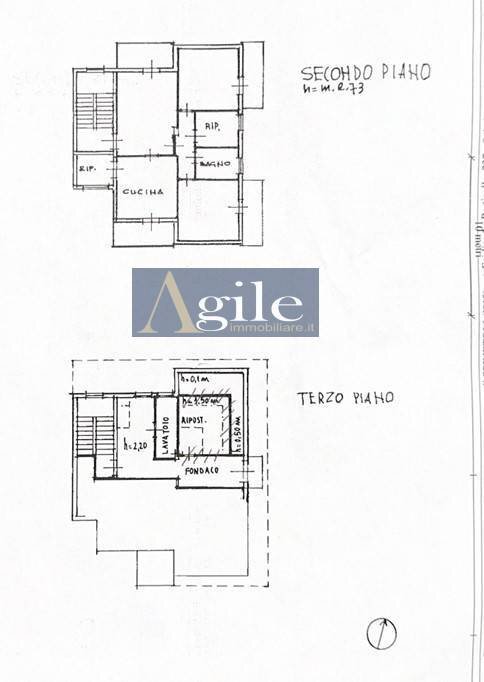 Foto 37 - Appartamento via salaria, Spinetoli - planimetria 1